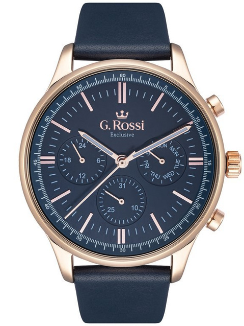 G. ROSSI WATCH - E-10602A2-6F3 - EXCLUSIVE (zg278f) + BOX