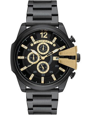 PERFECT MALE WATCH M513CH-07 - CHRONOGRAPH (zp387a) + BOX