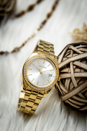 PAUL LORENS WOMEN'S WATCH -PL20001B-3D1 (zg570b) + BOX