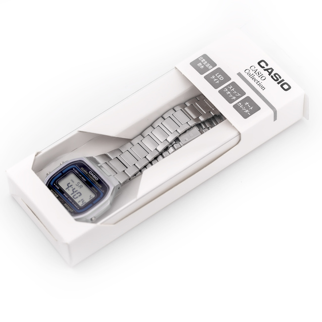 UNISEX CASIO A164WA-1QJH WATCH - VINTAGE + BOX