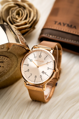 PAUL LORENS WOMEN'S WATCH - PL11503B-4D2 (zg510e) + BOX