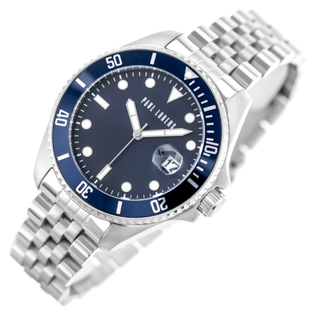ZEGAREK MĘSKI PAUL LORENS - PL13030B-6C1(zg350d) + BOX