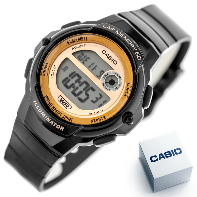 CASIO WOMEN'S WATCH LWS-1200H-1AVDF + BOX