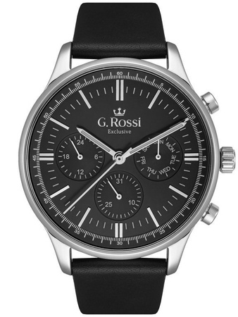 G. ROSSI WATCH - E-10602A2-1A1 - EXCLUSIVE (zg278b) + BOX