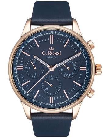 G. ROSSI WATCH - E-10602A2-6F3 - EXCLUSIVE (zg278f) + BOX