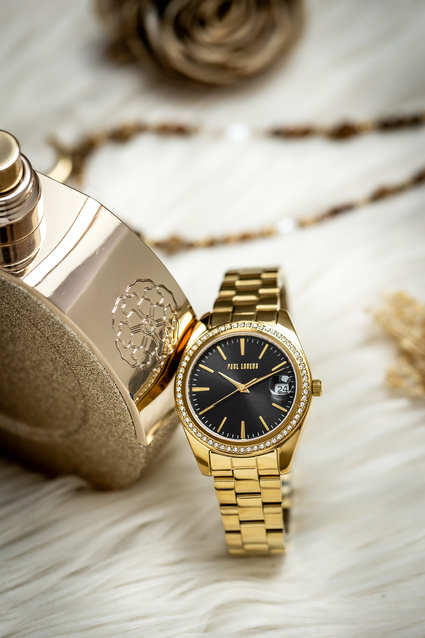 PAUL LORENS WOMEN'S WATCH - PL20001B-1D1 (zg570c) + BOX