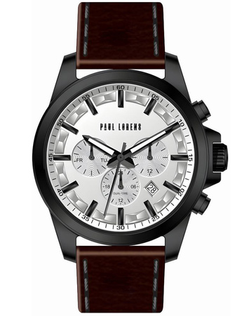 ZEGAREK MĘSKI PAUL LORENS - PL20010A-3B1 (zg379f) + BOX