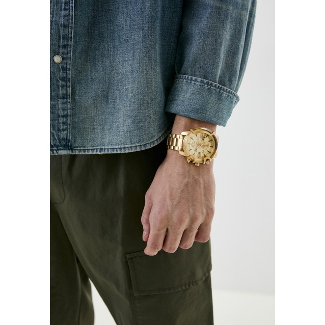 DIESEL Griffed Chronograph Men's Watch DZ4573 + BOX