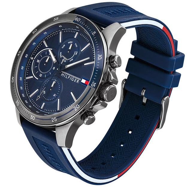TOMMY HILFIGER MEN'S WATCH 1791721 BANK (zf023a)