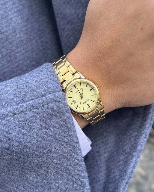 CASIO LTP-V002G-9A WOMEN'S WATCH (zd587h) + BOX