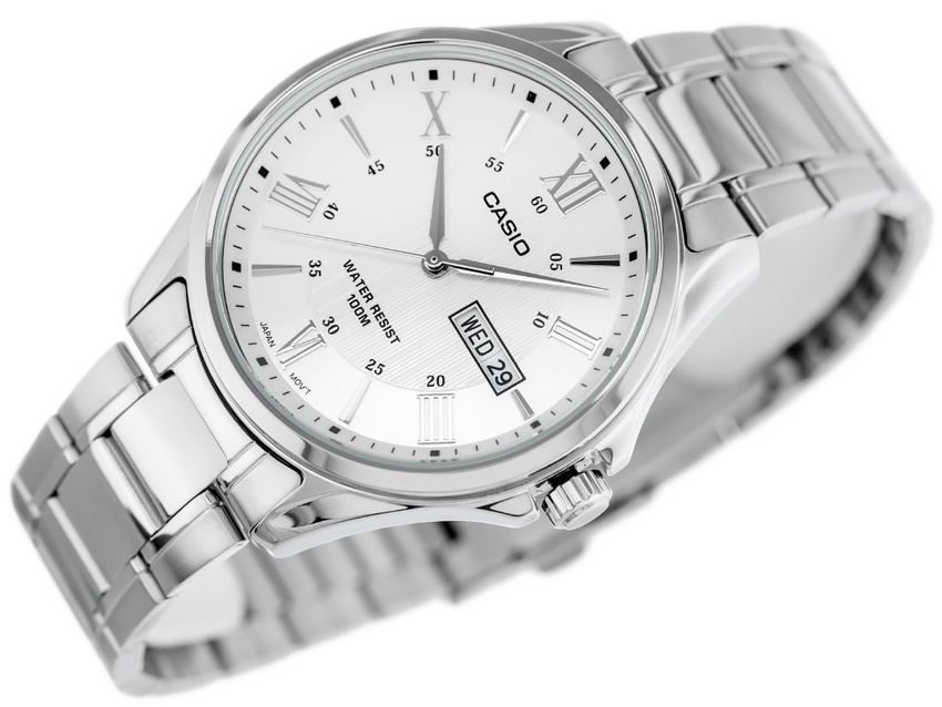 CASIO MEN'S WATCH MTP-1384D-7A (zd108a) + BOX