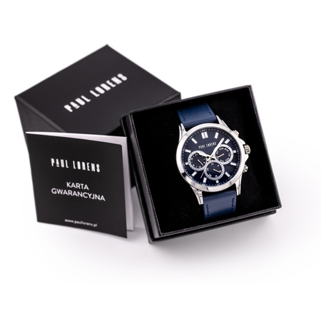PAUL LORENS MALE WATCH - PL8071A2-6F1 (zg373d) + BOX