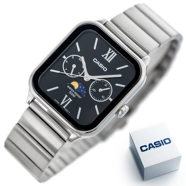 CASIO MEN'S WATCH MTP-M305D-1A2 + BOX