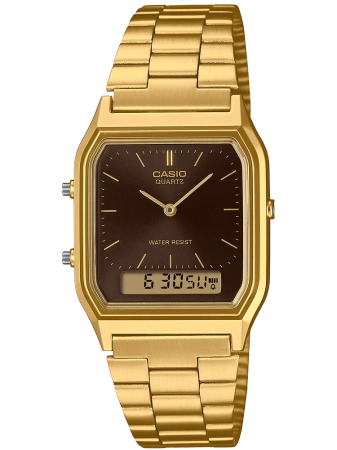 CASIO AQ-230GA-5A Vintage Maxi UNISEX WATCH + BOX
