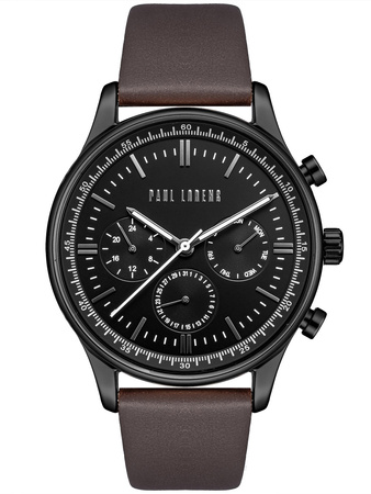 PAUL LORENS MALE WATCH - PL10602A2-1B2 (zg362f) + BOX