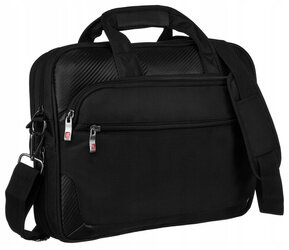 Praktyczna, pojemna torba na laptopa do 15 cali - Peterson