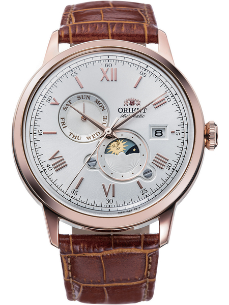 Zegarek Męski Orient Classic Sun & Moon RA-AK0801S30B + BOX