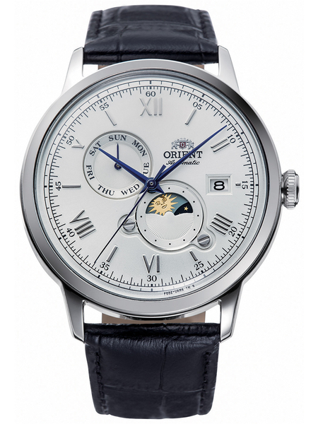 Zegarek Męski Orient Classic Sun & Moon RA-AK0802S10B + BOX