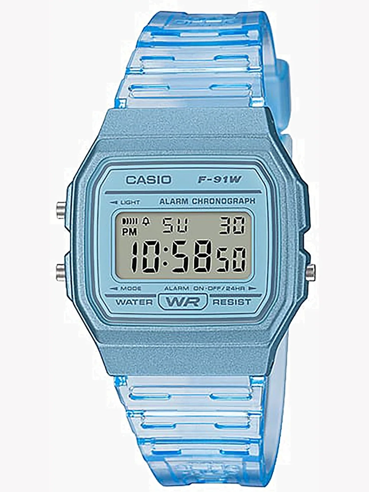 Zegarek Unisex Casio Retro Vintage F-91WS-2 (zd648b) + BOX