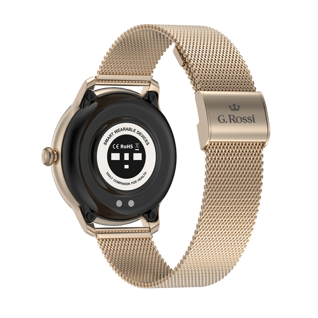 SMARTWATCH DAMSKI G. Rossi SW020-4 - CIŚNIENIOMIERZ, PULSOKSYMETR (sg013d)