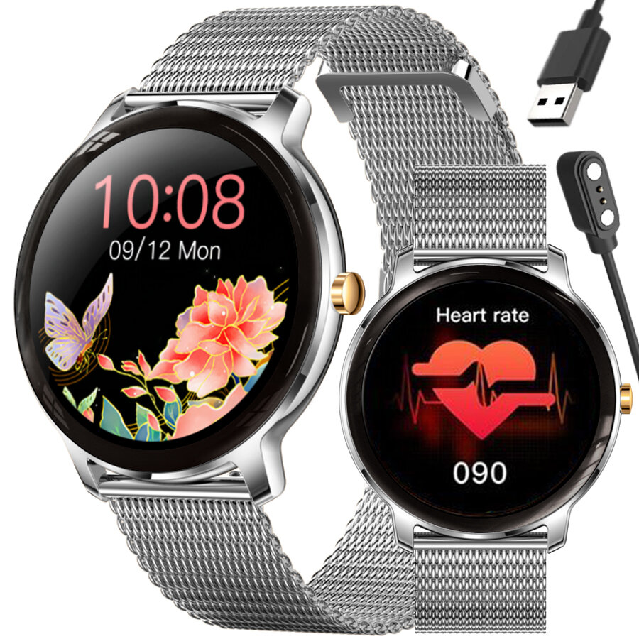 SMARTWATCH DAMSKI Rubicon RNBE66 - WŁASNE TARCZE (sr014d)