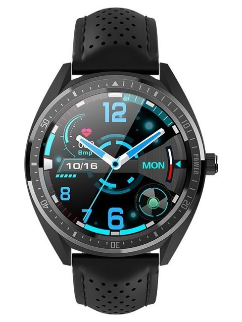 SMARTWATCH MĘSKI G. Rossi SW011-1 black/black + dodatkowy PASEK (sg006a)