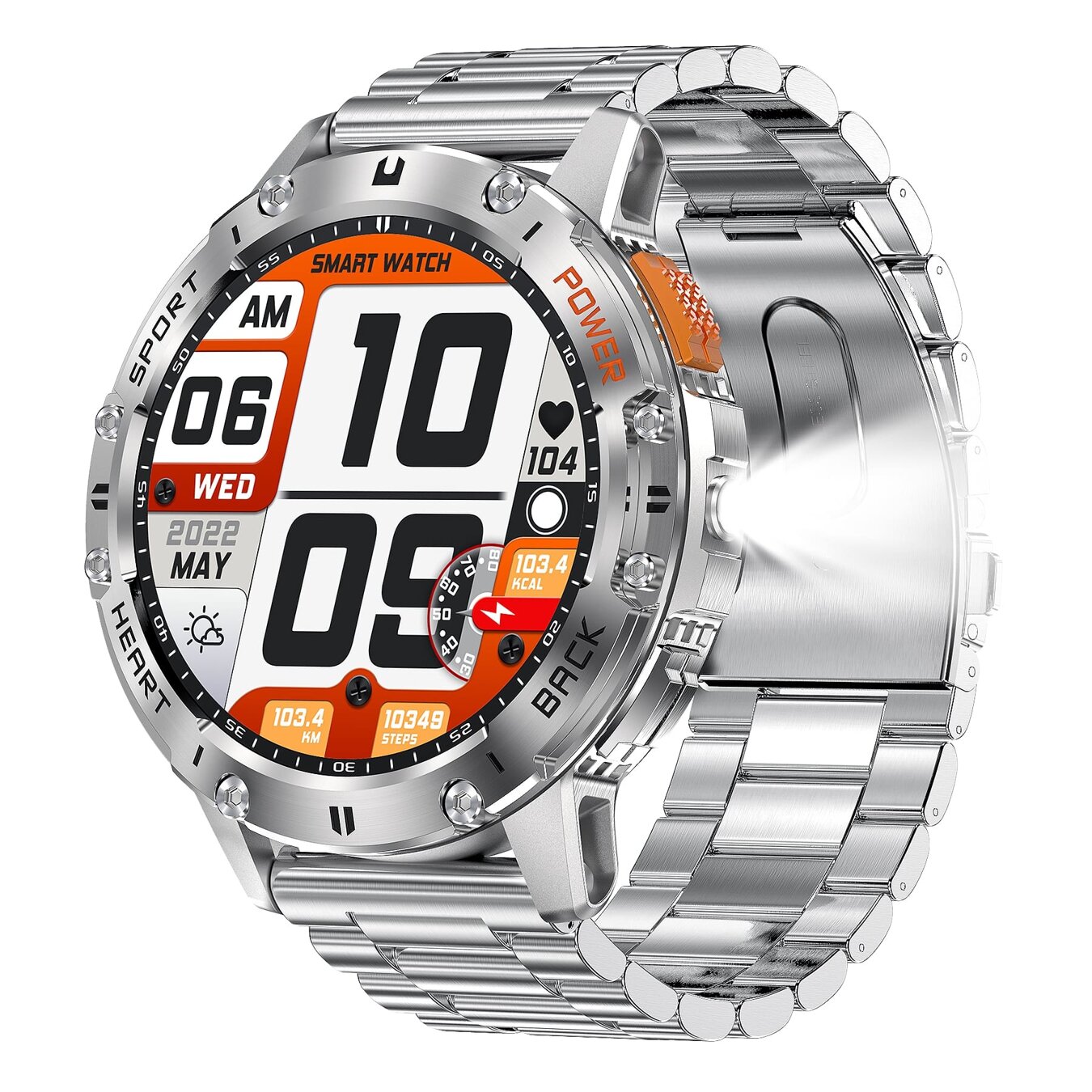 SMARTWATCH MĘSKI GRAVITY GT22-2 - AMOLED, DODATKOWY PASEK (sg030b)