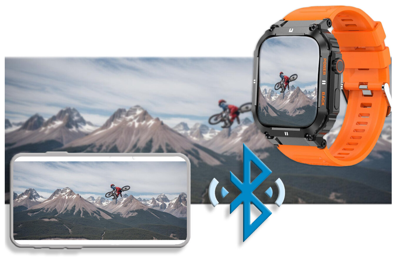 SMARTWATCH MĘSKI GRAVITY GT6-3 - WYKONYWANIE POŁĄCZEŃ, MONITOR SNU (sg020c)