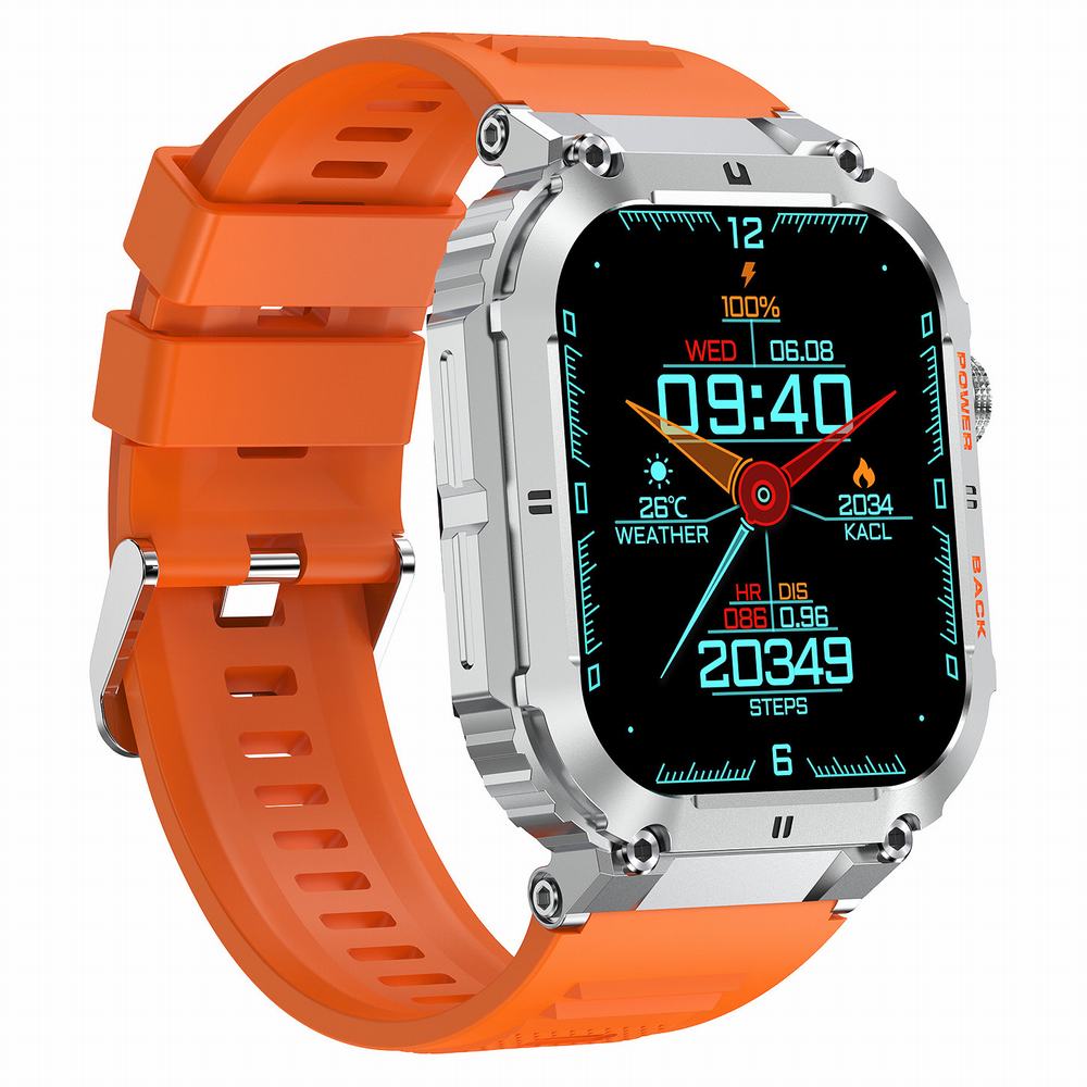 SMARTWATCH MĘSKI GRAVITY GT6-4 - WYKONYWANIE POŁĄCZEŃ, MONITOR SNU (sg020d)