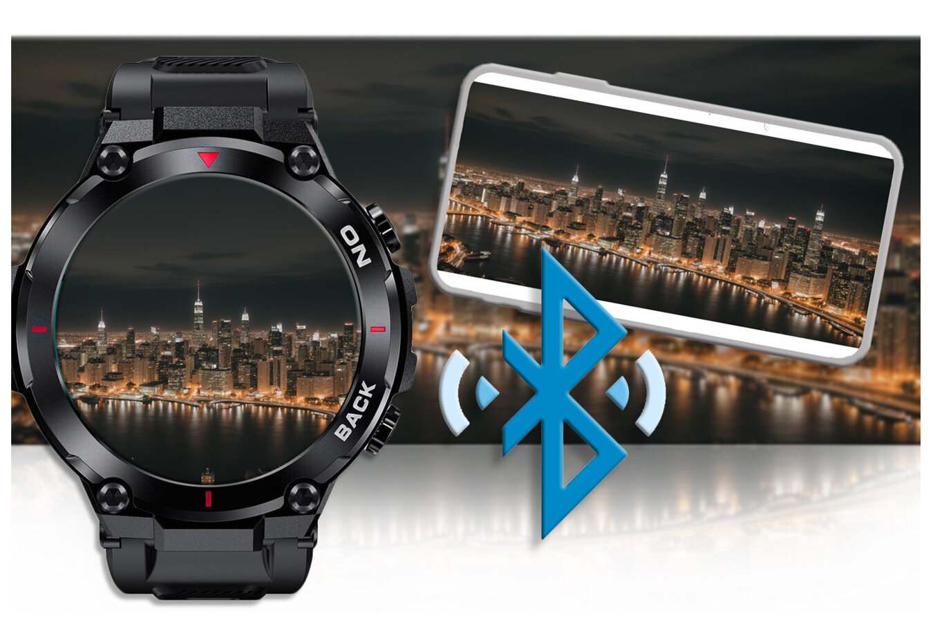 SMARTWATCH MĘSKI GRAVITY GT8-1 - z GPS (sg017a)