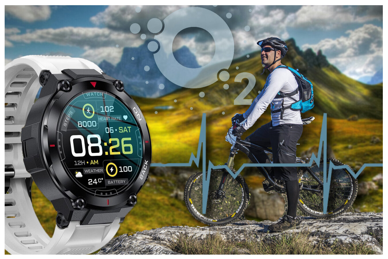 SMARTWATCH MĘSKI GRAVITY GT8-6 - z GPS (sg017f)