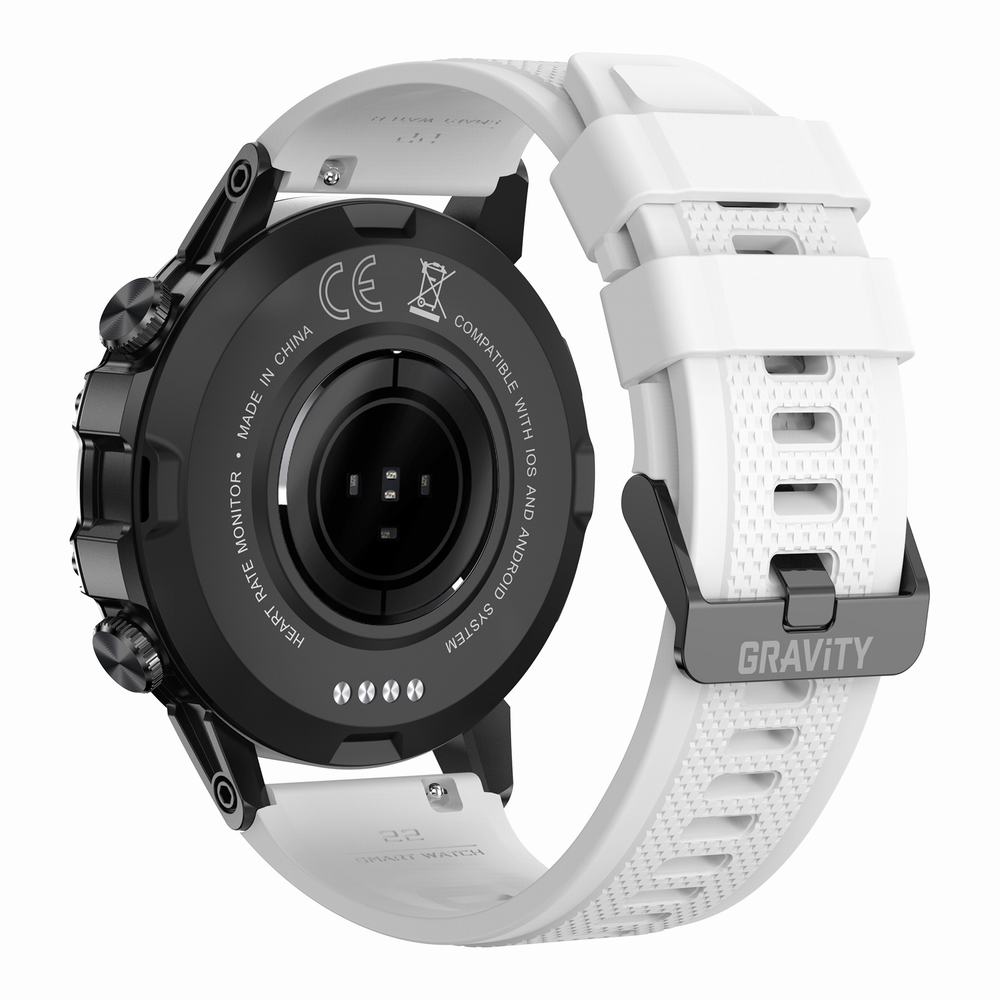 SMARTWATCH MĘSKI GRAVITY GT9-10 - WYKONYWANIE POŁĄCZEŃ, CIŚNIENIOMIERZ (sg021j)