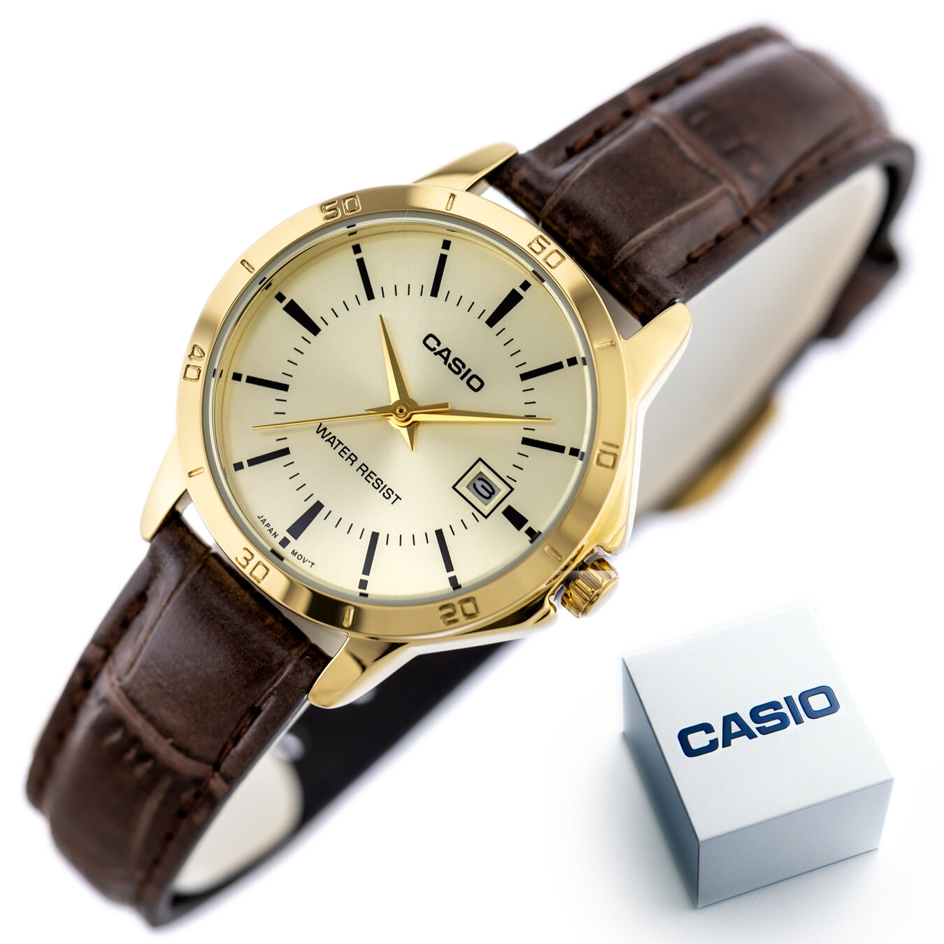 ZEGAREK DAMSKI CASIO LTP-V004GL-9A (zd569d) + BOX