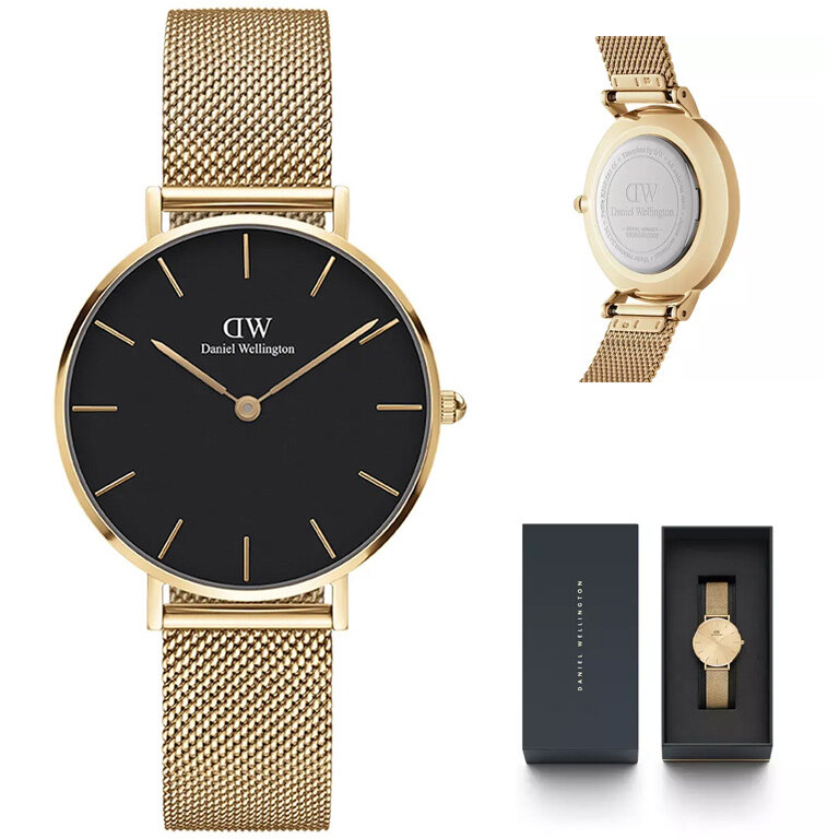 ZEGAREK DAMSKI DANIEL WELLINGTON DW00100347 - PETITE EVERGOLD 32mm (zw500e) 