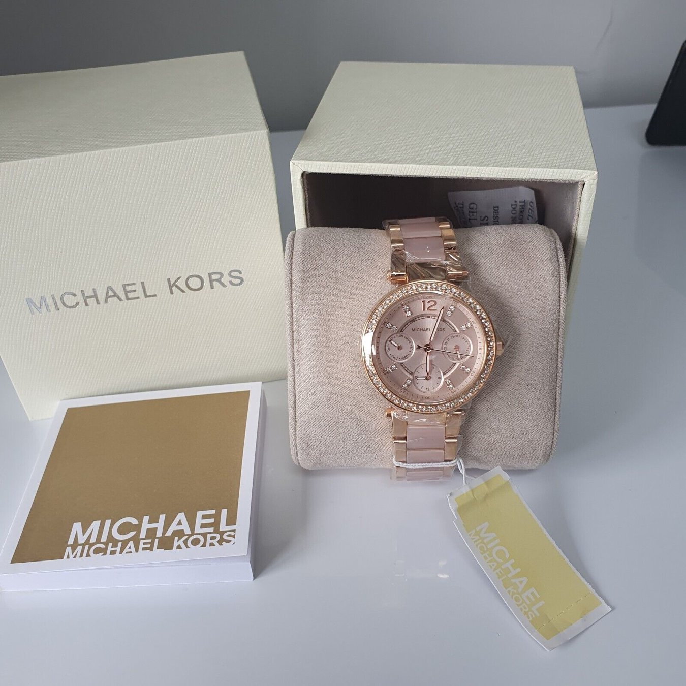 ZEGAREK DAMSKI MICHAEL KORS MK6110 MINI PARKER (zm540c) + BOX