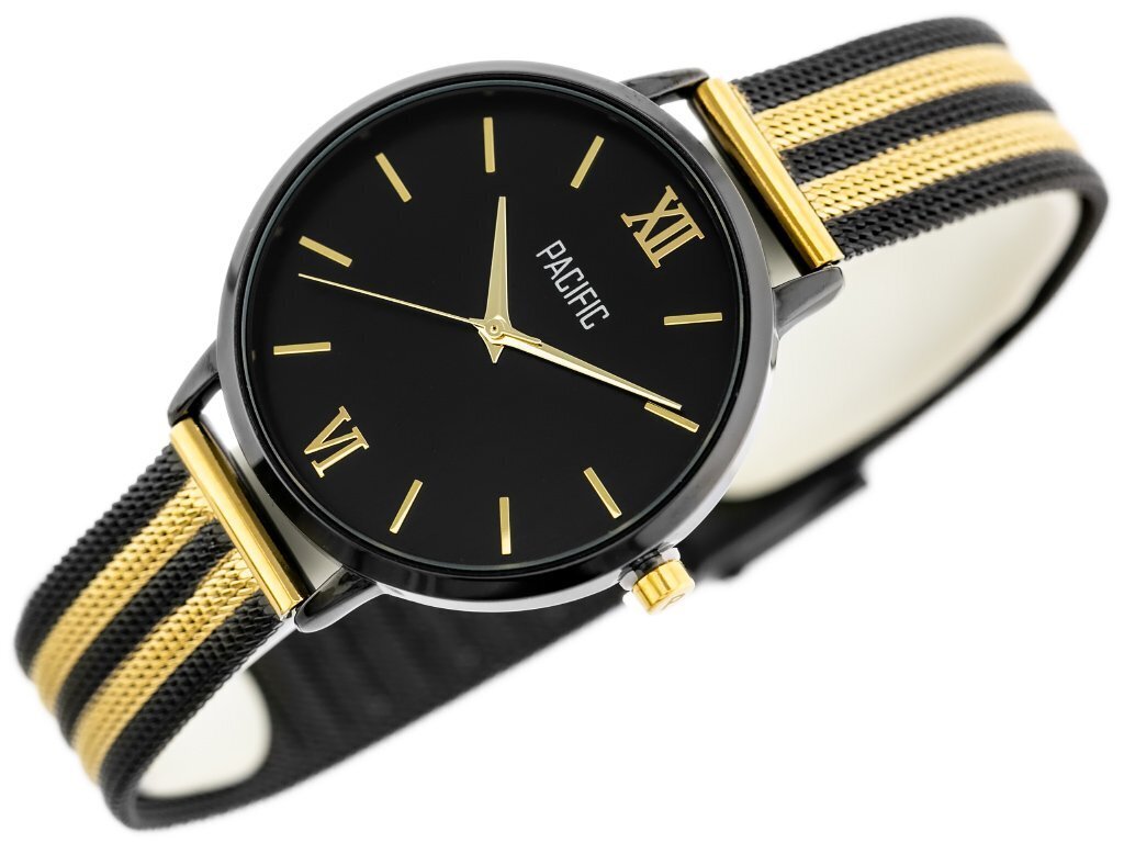 ZEGAREK DAMSKI PACIFIC X6172 - black/gold (zy657c)