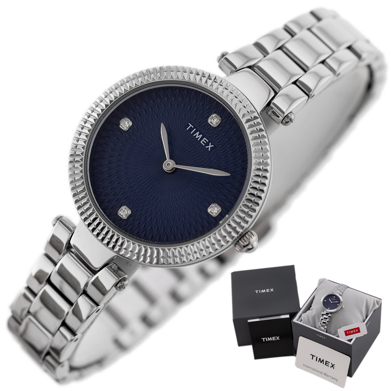 ZEGAREK DAMSKI TIMEX City TW2V2400 + BOX