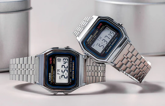 ZEGAREK MĘSKI CASIO A159W-N1DF - KLASYKA (zd168a) + BOX