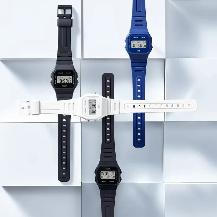 ZEGAREK MĘSKI CASIO F-91WB-1ADF + BOX