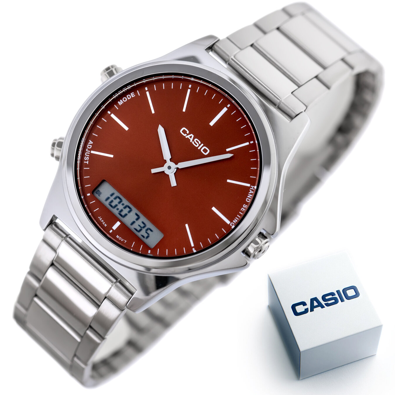 ZEGAREK MĘSKI CASIO MTP-VC01D-5E + BOX (zd239c)