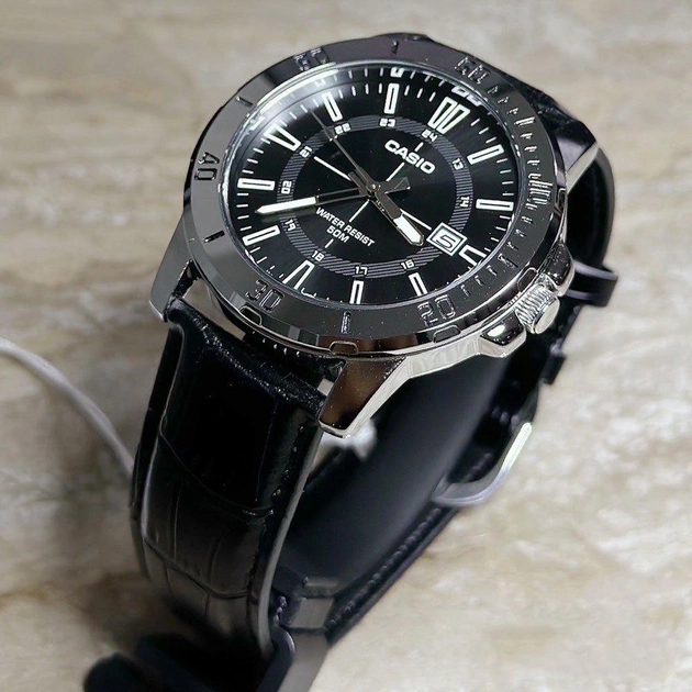 ZEGAREK MĘSKI CASIO MTP -VD01L-1C (zd185g) + BOX