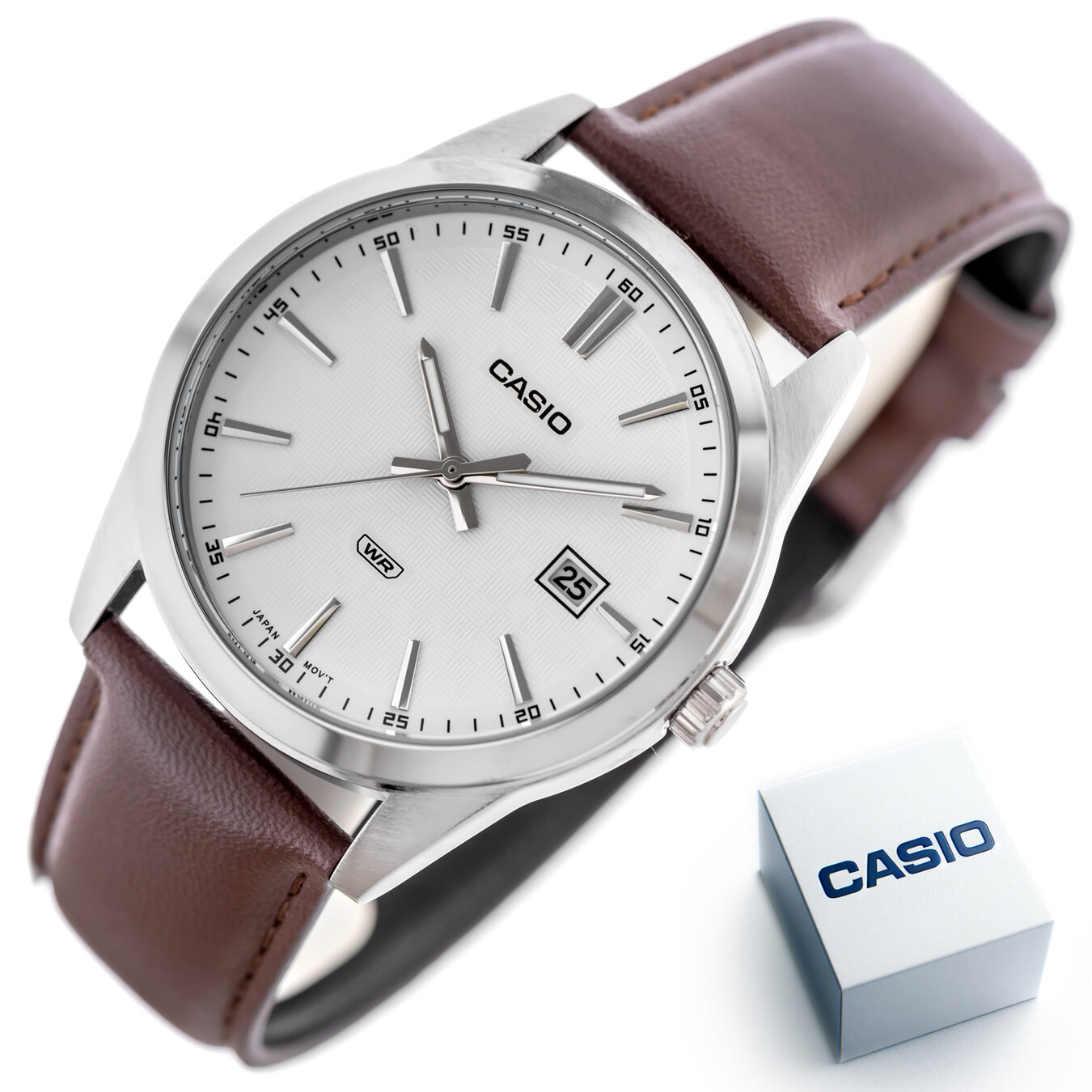 ZEGAREK MĘSKI CASIO  MTP-VD03L-5A + BOX