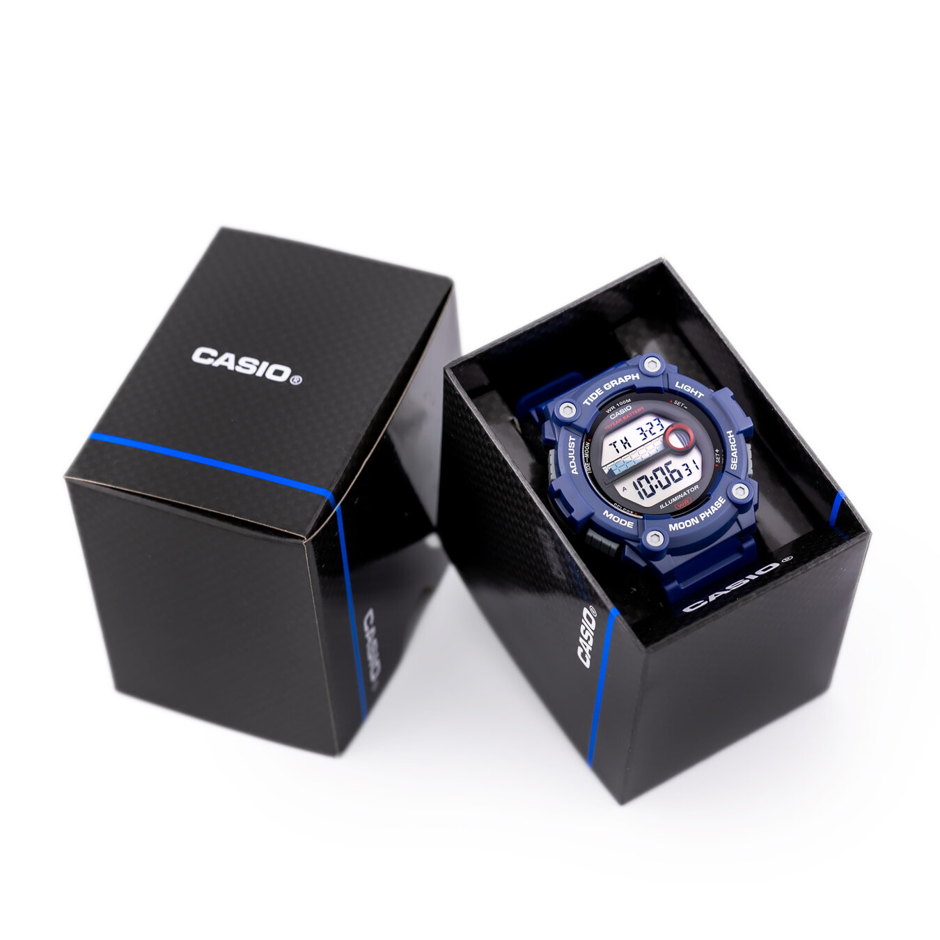 ZEGAREK MĘSKI CASIO Moonphase WS-1300H-2A + BOX