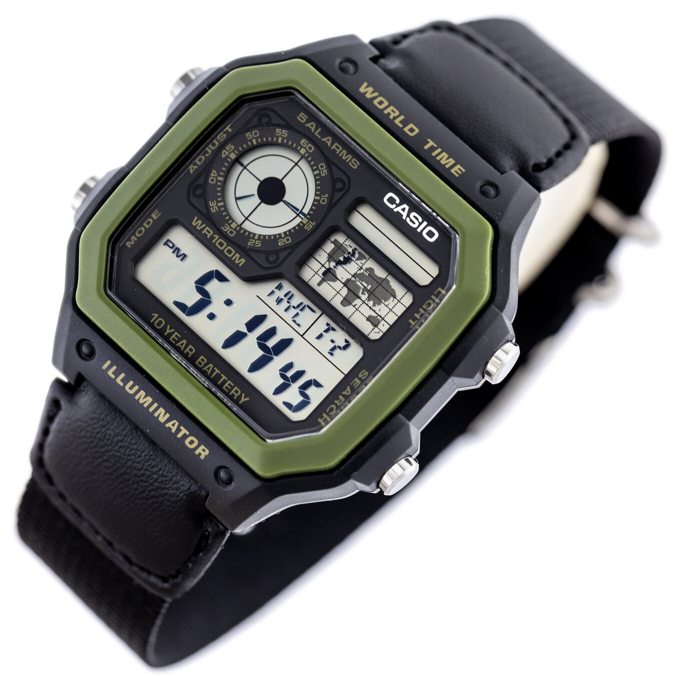 ZEGAREK MĘSKI CASIO Sports AE-1200WHB-1B + BOX (zd146d)