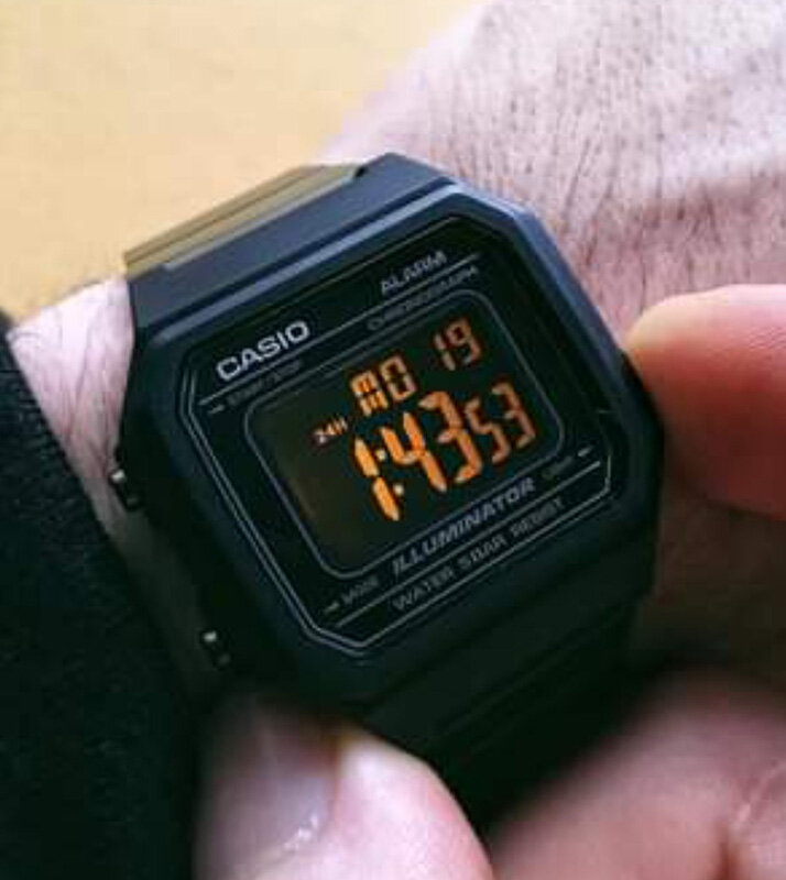 ZEGAREK MĘSKI CASIO VINTAGE B650WB-1B + BOX