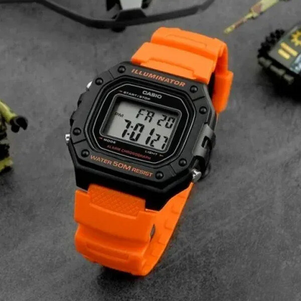 ZEGAREK MĘSKI CASIO W-218H-4B2 + BOX