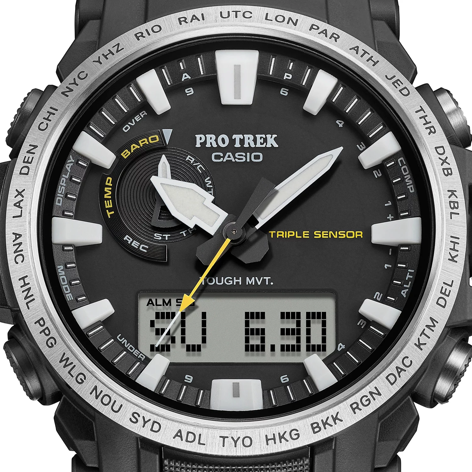 ZEGAREK MĘSKI Casio Pro Trek Climber PRW-61-1AER + BOX