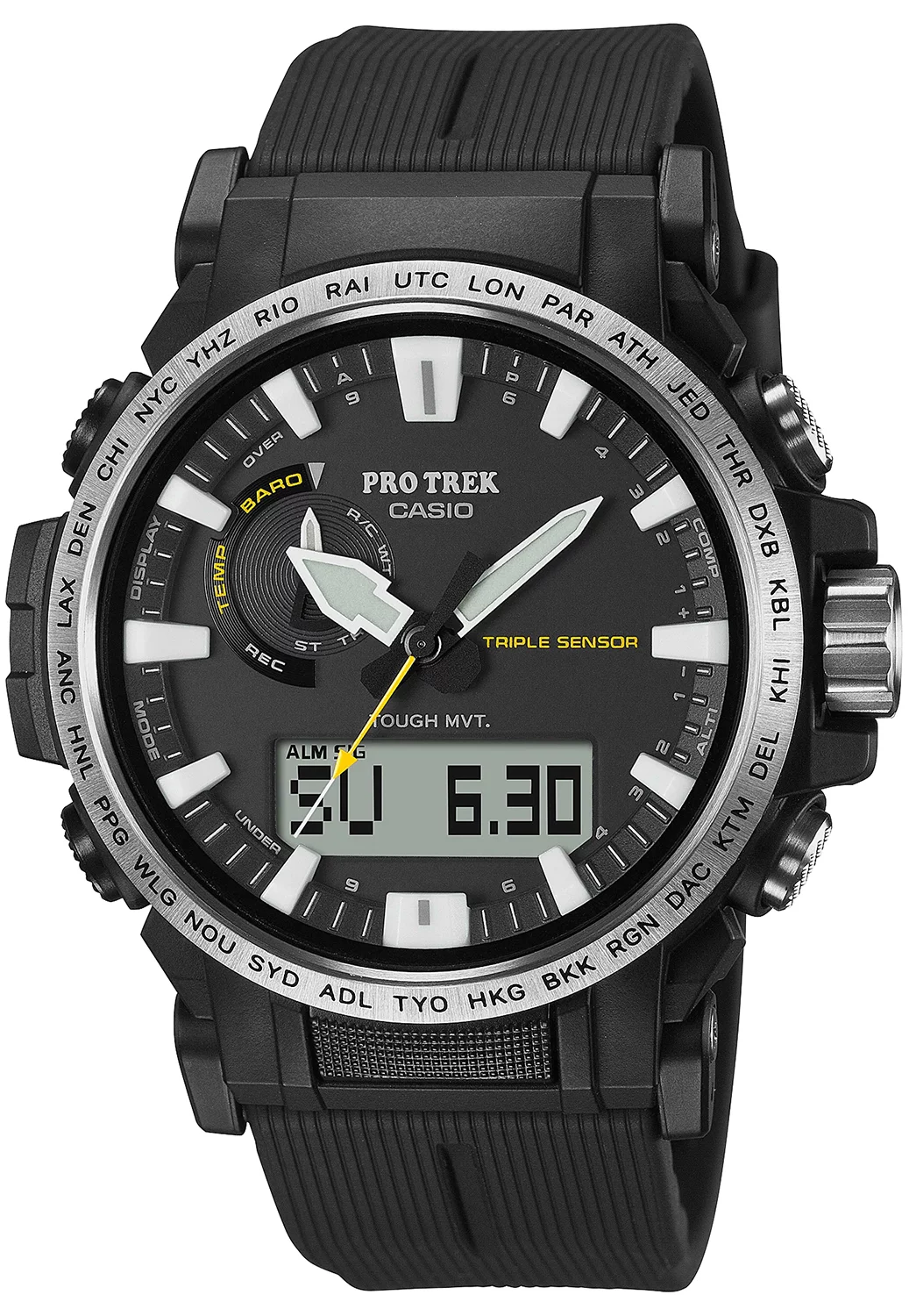 ZEGAREK MĘSKI Casio Pro Trek Climber PRW-61-1AER + BOX