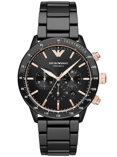 ZEGAREK MĘSKI EMPORIO ARMANI AR70002 - MARIO - CERAMIKA (zi022a)