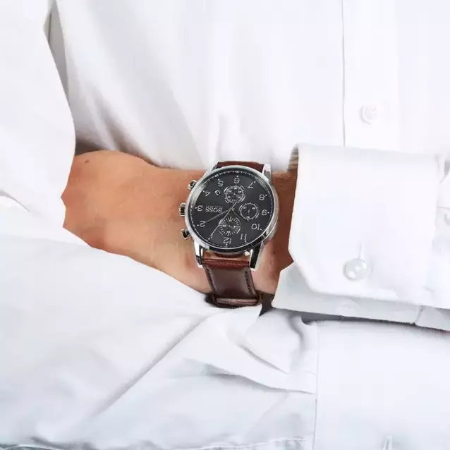 ZEGAREK MĘSKI HUGO BOSS 1513494 - NAVIGATOR (zh010a)